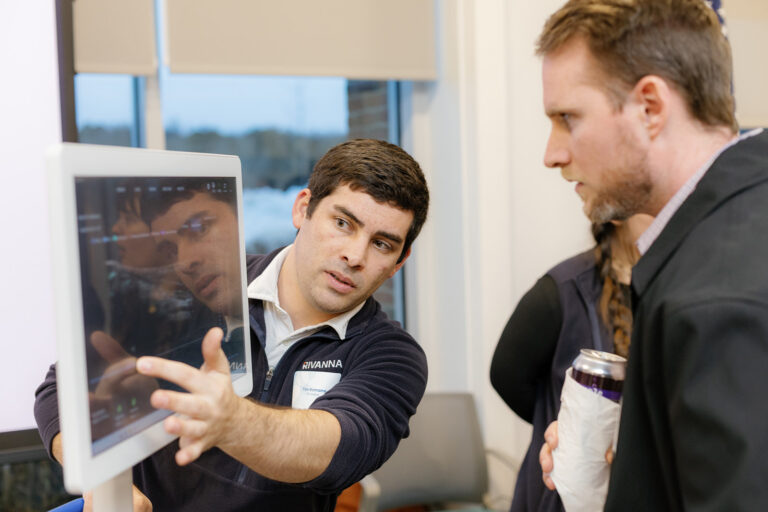 Technology demonstration during event
